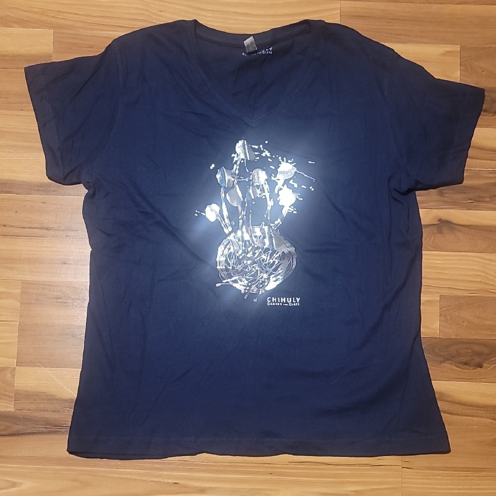 Navy Blue Chihuly Women's Top